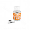 BOITE 20 PROTEGES GAINES EN SILICONE Ø5  ALLIGATOR BLANC