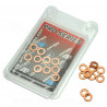 BOITE DE 20 RONDELLES DE CUIVRE M5 PRO SERIES (5 x 9 x 1.50mm ) (Made in Europe)