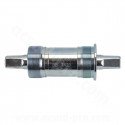 BOITIER DE PEDALIER LEADER CUVETTES ACIER L 122.5 mm