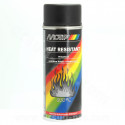 BOMBE PEINTURE MOTIP HAUTE TEMPERATURE 800° NOIR 400ML