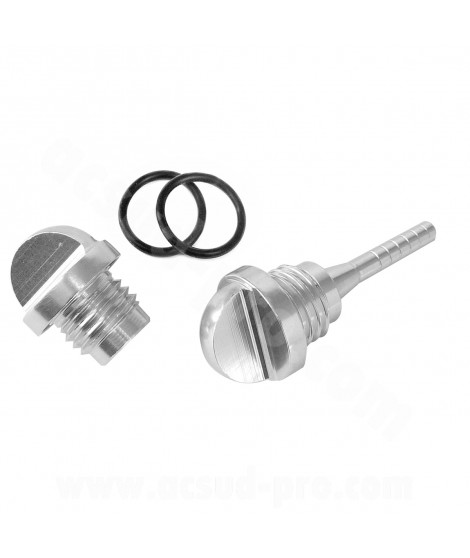 BOUCHON HUILE RB MAX ADAPT. YAMAHA TMAX 500 / 530 CHROME (LA PAIRE)