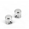 BOUCHON VALVE PISTON CHROME (LA PAIRE)