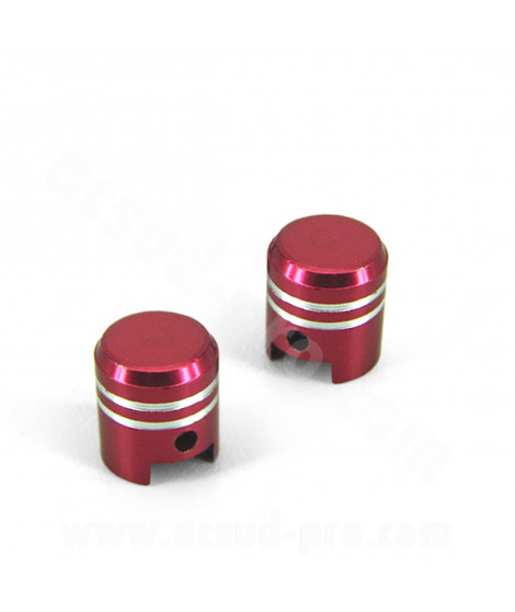 BOUCHON VALVE PISTON ROUGE (LA PAIRE)