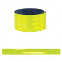 BRASSARD ENROULEUR 3x30CM  JAUNE FLUO