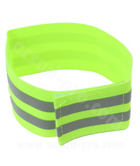 BRASSARD REFLECHISSANT VELO ELASTIQUE 35CM