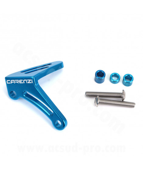 BUTEE BIELLETTE EMBRAYAGE ALU CARENZI EVO ADAPT. AM6 BLEU