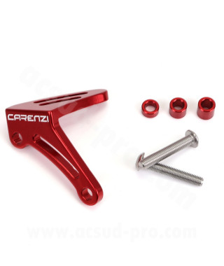 BUTEE BIELLETTE EMBRAYAGE ALU CARENZI EVO ADAPT. AM6 ROUGE