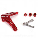 BUTEE BIELLETTE EMBRAYAGE ALU CARENZI EVO ADAPT. AM6 ROUGE