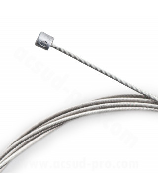 CABLE DERAILLEUR CAPGO Ø1.1 INOX SLICK 2.20m COMPATIBLE CAMPAGNOLO (BOITE DE 50)