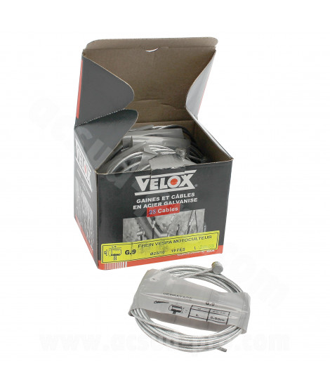 CABLE FREIN MOTO 25/10EME (BOITE DE 10 CABLES)