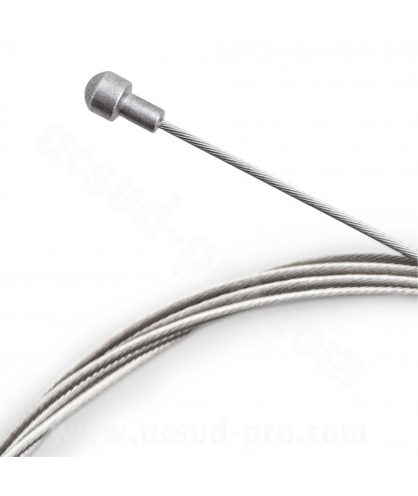 CABLE FREIN ROUTE CAPGO Ø1.5 INOX 2.00m COMPATIBLE SHIMANO/SRAM (BOITE DE 100)