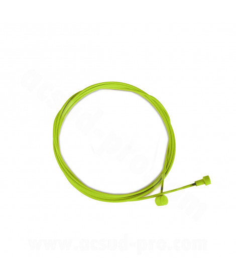 CABLE FREIN VELO ACIER GALVANISE Ø1 1.70m VERT