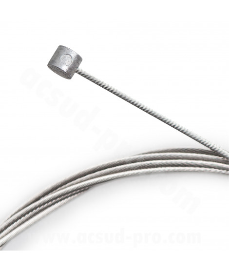 CABLE FREIN VTT CAPGO Ø1.5 INOX 2.80m COMPATIBLE SHIMANO/SRAM