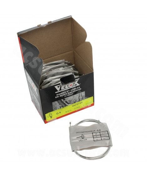 CABLE GAZ CYCLO MBK 2.50m (BOITE 25 CABLES)