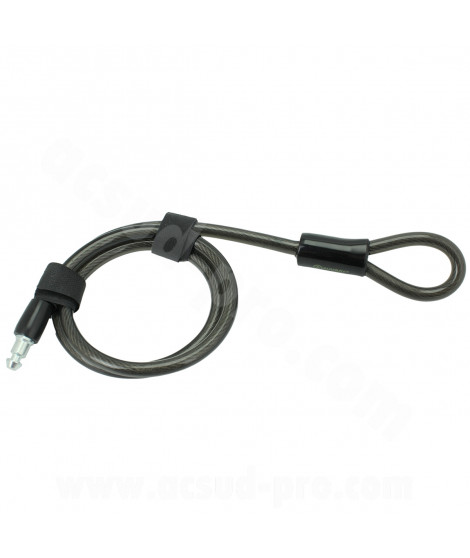 CABLE PLUG AUVRAY  POUR ANTIVOL Ø10mm X 1.00m (compatible Mega lock)
