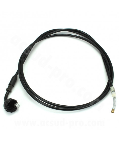 CABLE VEROUILLAGE DE SELLE ADAPT YAMAHA AEROX - MBK NITRO  2001-2012 (CABLE + GAINE) (OEM : 5BR-F478E-01)