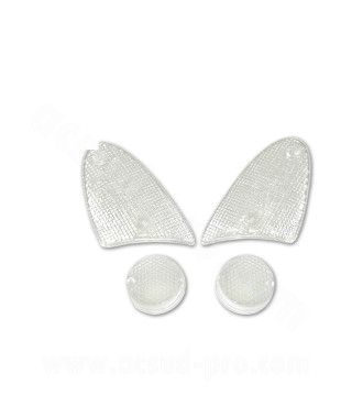 CABOCHON CLIGNOTANT TNT TRANSPARENT ADAPT. APRILIA SR50 STEALT (BLISTER DE 4) *