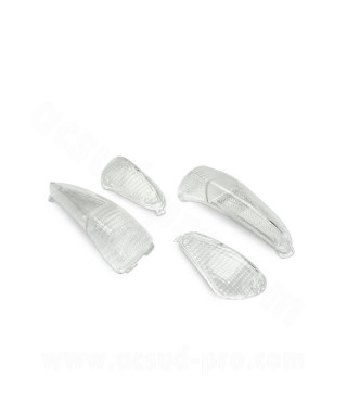 CABOCHON CLIGNOTANT TNT TRANSPARENT ADAPT. GILERA RUNNER 2003 (BLISTER DE 4) *