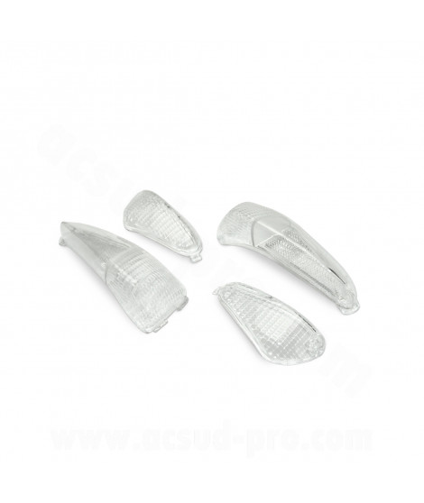 CABOCHON CLIGNOTANT TNT TRANSPARENT ADAPT. GILERA RUNNER 2003 (BLISTER DE 4) *
