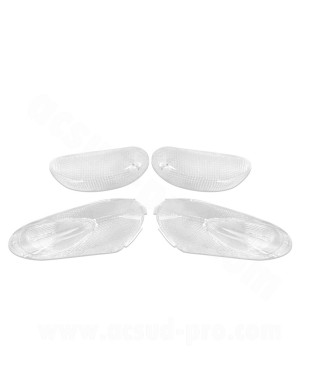 CABOCHON CLIGNOTANT TNT TRANSPARENT ADAPT. GILERA STALKER (BLISTER DE 4) *