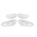 CABOCHON CLIGNOTANT TNT TRANSPARENT ADAPT. GILERA STALKER (BLISTER DE 4) *