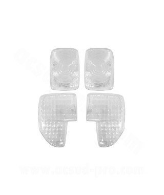 CABOCHON CLIGNOTANT TNT TRANSPARENT ADAPT. MBK BOOSTER 99 / YAMAHA BWS (BLISTER DE 4)  *