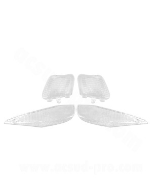 CABOCHON CLIGNOTANT TNT TRANSPARENT ADAPT. MBK BOOSTER NEXT 99 / YAMAHA BWS NEXT (BLISTER DE 4) *