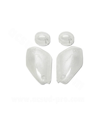 CABOCHON CLIGNOTANT TNT TRANSPARENT ADAPT. MBK NITRO / YAMAHA AEROX 99 (BLISTER DE 4) *