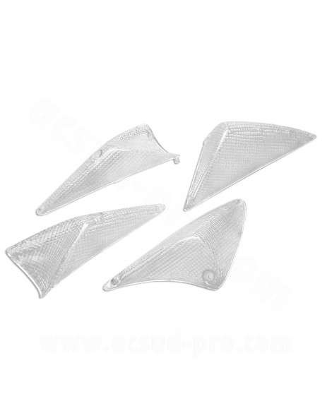 CABOCHON CLIGNOTANT TNT TRANSPARENT ADAPT. PEUGEOT SPEEDFIGHT 2 (BLISTER DE 4) *