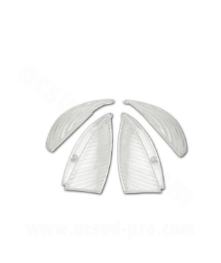 CABOCHON CLIGNOTANT TNT TRANSPARENT ADAPT. PEUGEOT VIVACITY (BLISTER DE 4) *