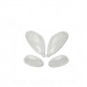CABOCHON CLIGNOTANT TNT TRANSPARENT ADAPT. PIAGGIO NRG / NTT (BLISTER DE 4) *