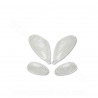 CABOCHON CLIGNOTANT TNT TRANSPARENT ADAPT. PIAGGIO NRG / NTT (BLISTER DE 4) *