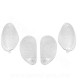 CABOCHON CLIGNOTANT TNT TRANSPARENT ADAPT. PIAGGIO TYPHOON 2006 (BLISTER DE 4) *