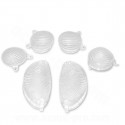 CABOCHON CLIGNOTANT TNT TRANSPARENT ADAPT. YAMAHA MAJESTY 1999-2002  (BLISTER DE 6)  *