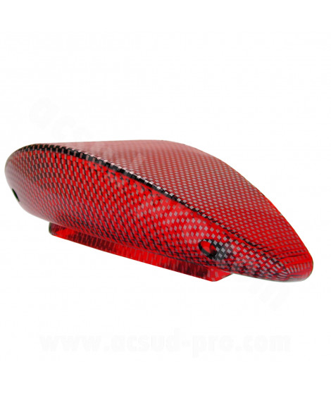 CABOCHON FEU ARRIERE ADAPT. MBK NITRO / YAMAHA AEROX ROUGE *