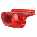 CABOCHON FEU ARRIERE ADAPT. YAMAHA 50 NEOS / MBK OVETTO  1997-2007 ROUGE -HOMOLOGUE CE- (OEM : 5AD-H4710-00)