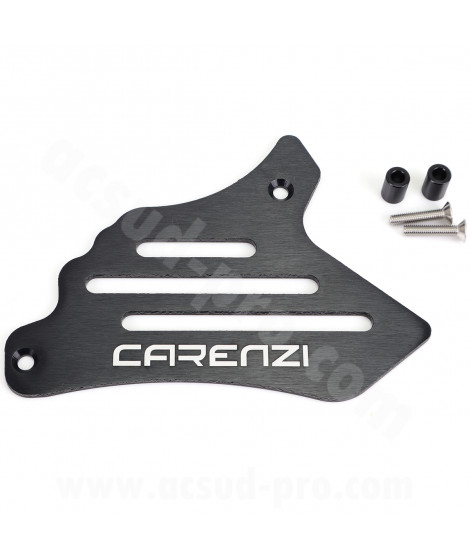 CACHE PIGNON ALUMINIUM CARENZI EVO ADAPT. MINARELLI AM6 50CC NOIR