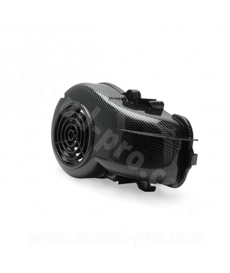CACHE / VOLUTE TURBINE TNT ADAPT. MBK 50 OVETTO. MACH G / YAMAHA 50 NEOS. JOG / APRILIA 50 SR AIR / MALAGUTI 50 F10 IMIT CARBONE