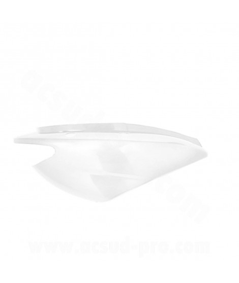 CAPOT ARRIERE DROIT ADAPT. MBK 50 OVETTO 2008-2010 /  YAMAHA 50 NEOS 2008-2010  BLANC