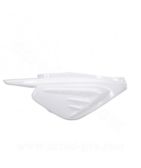 CAPOT ARRIERE DROIT ADAPT. MBK BOOSTER NEXT / YAMAHA BWS NEXT ROCKET BLANC
