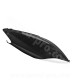 CAPOT ARRIERE DROIT ADAPT. MBK MACH G / YAMAHA JOG NOIR METAL