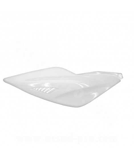 CAPOT ARRIERE DROIT ADAPT. MBK NITRO / YAMAHA AEROX BLANC