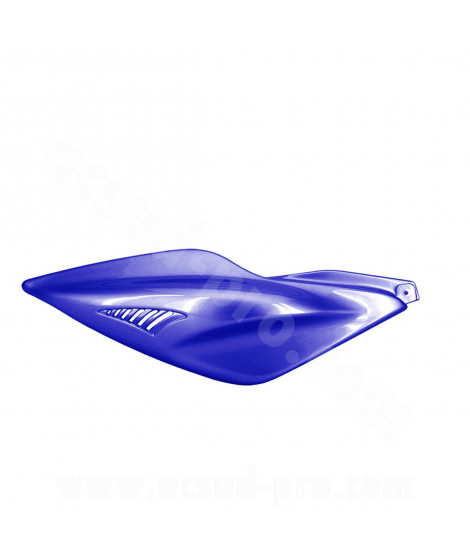 CAPOT ARRIERE DROIT ADAPT. MBK  NITRO / YAMAHA AEROX BLEU METAL