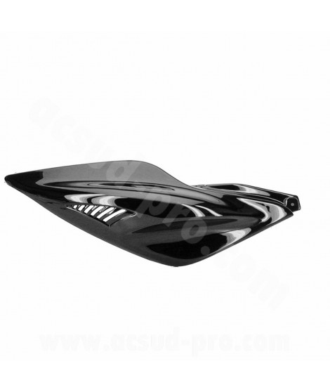 CAPOT ARRIERE DROIT ADAPT. MBK NITRO / YAMAHA AEROX NOIR METAL
