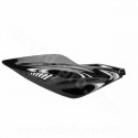 CAPOT ARRIERE DROIT ADAPT. MBK NITRO / YAMAHA AEROX NOIR METAL