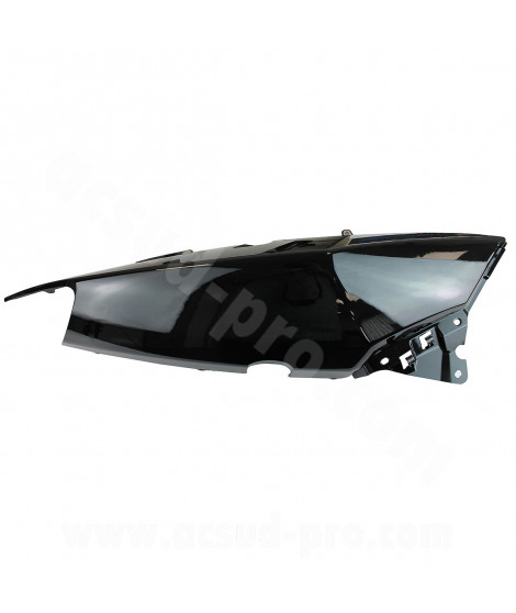 CAPOT ARRIERE DROIT ADAPT. YAMAHA TMAX 500cc 2008-2012  NOIR BRILLANT