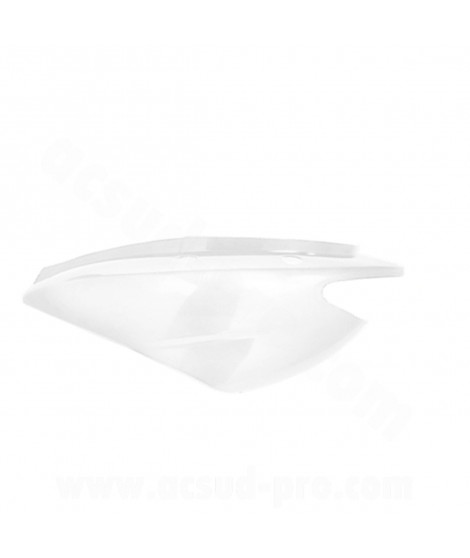 CAPOT ARRIERE GAUCHE ADAPT. MBK 50 OVETTO 2008-2010 /  YAMAHA 50 NEOS 2008-2010  BLANC