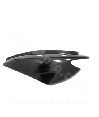CAPOT ARRIERE GAUCHE ADAPT. MBK 50 OVETTO 2008-2010 /  YAMAHA 50 NEOS 2008-2010  NOIR METAL