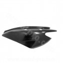 CAPOT ARRIERE GAUCHE ADAPT. MBK 50 OVETTO 2008-2010 /  YAMAHA 50 NEOS 2008-2010  NOIR METAL