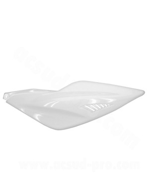 CAPOT ARRIERE GAUCHE ADAPT. MBK NITRO / YAMAHA AEROX BLANC